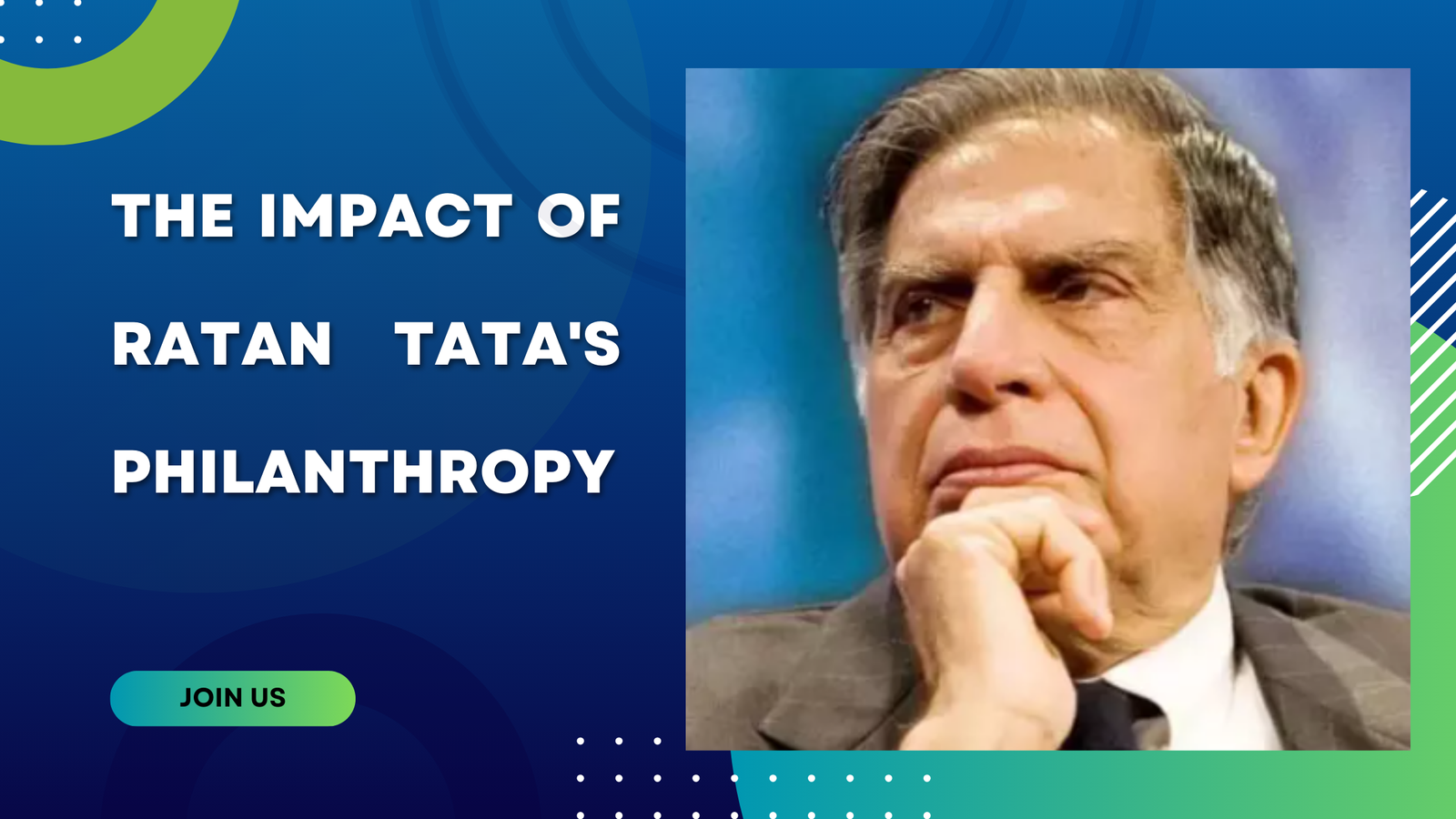 The Impact of Ratan Tata's Philanthropy - TricksShala