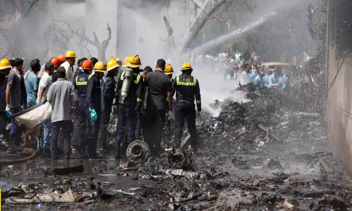 Ahmedabad Plane Crash Near Airport 12 Jun TricksShala